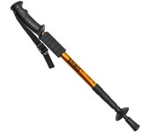 AOLIKES Aluminium Alloy Teleskopic Stick Hiking Poles Bastão De Trekking Walking Stick Ultralight Absorber Walking Cane