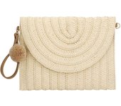 Verde Bolso de Mano de Playa Hecho a Mano para Mujer