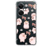 Funda Silicona Antigolpes para Oneplus Nord CE 3 Lite 5G diseño Cerdos Dibujos