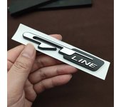 3D ABS Logo GT Line Emblem Car Fender Badge Decals For Forte Ceed Cerato K3 K5 Proceed Sportage GT Line Sticker Accessories
