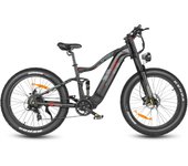 Samebike RS - A08 - II Bicicleta Eléctrica de Montaña 26*4,0 pulgadas Agua desmontable de neumáticos Gordos 48 v17ah 1000W Bicicleta Eléctrica de Neumático 45 km/h