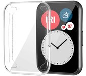 Cover For Huawei Watch fit 2 Case Accessories TPU Bumper Full All-Round Protective Screen Protector Huawei fit/fit2 band strap