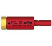 Wiha Adaptador de par de apriete easyTorque electric para slimBits y soporte slimVario® en blíster (41344)