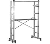 Andamio Aluminio Móvil 3 Metros | Escalera Doble | Escalera Tijera