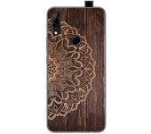 Tumundosmartphone Funda Gel Tpu para Huawei P Smart Z diseño Madera 06 Dibujos