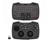 Rii RK707 2.4GHz Wireless Portable Game Controller Keyboard Mouse Combo Turbo Function for PC/Raspberry pi2/Android TV Google/TV