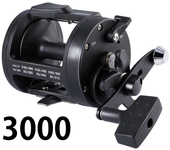 Sougayilang baitcasting reel Trolling Drum Fishing Reels Left/Right Hand 3+1BB Trolling Drum Fishing Reel  Max Drag 28kg Pesca