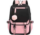 Mochila para niñas adolescentes, estudiantes de secundaria - Ideal para libros y actividades al aire libre