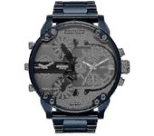 Daddy Diesel Reloj cronógrafo para hombre 50mm azul