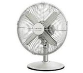 Cecotec 8231 EnergySilence 610 SteelDesk Ventilador de sobremesa con 40 W y acabado en acero 12 pulgadas 3 velocidades oscilación silencioso máxima seguridad.
