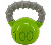 Kettlebell Sonajero Baby Verde de 9x8,5 cm Iniciación e imitación  PICCOLOTOYS