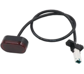 E-Scooter for Xiaomi M365 All Parts Repair Replacement Controller Fender Brake Handle Rear Tail Light Reflector Cover Accessory