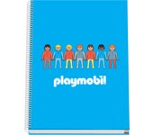 Dohe - Cuaderno A4 Cuadriculado - Encuadernación Espiral, 100 Hojas de 90 g/m², Cuadrícula 5 mm, Tapa Dura