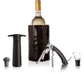 Vacu Vin Set de vino Original (5 piezas), estuche regalo