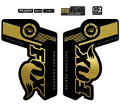 Pegatinas compatibles con horquilla bici Fox G2 Geometry factory series 29''
