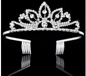 Bridal Crystal Rhinestone Pearl Tiaras and Crowns Headband Kid Flower Girls Bridesmaid Wedding Hair Accessiories Hair Jewelry
