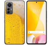 Funda Silicona para Xiaomi 12 Lite 5G diseño Cerveza Dibujos
