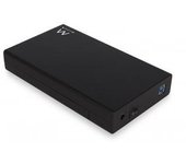 Ewent EW7056 caja para disco duro externo 3.5" Caja de disco duro (HDD) Negro