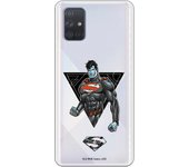 Funda original compatible con Samsung Galaxy A71 - JL Superman Triangular
