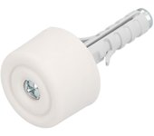 SANCO STORE - MAURER Tope Puerta Maurer Atornillar Con Taco y Tornillo Blanco