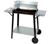 Barbacoa de carbón Aktive Barbecue 1 parrilla 4 alturas inox
