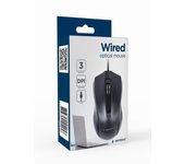 RATON OPTICO  GEMBIRD USB 1000 DPI NEGRO 3 BOTONES