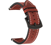 18mm 20mm 22mm 24mm Vintage Retro Leather Strap Quick Release For Huawei GT2 3WatchBand Men Women Universal Bracelet Accessories