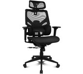 DRIFT GAMING DRAIR400 - Silla Gaming Profesional, Malla polímero Reforzado, reposabrazos Acolchados Ajustables 4D, pistón Clase 4, giratoria, inclinable, Regulable, Negro.