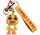 New Fnaf Halloween Keychain Anime Figure Freddy Cartoon Animal Fnaf PVC Keychain Car Key Backpack Decor Pendant Gifts To Friends