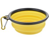 350/1000ml Large Collapsible Dog Pet Folding Silicone Bowl Outdoor Travel Portable Puppy Food Container Feeder Dish Bowl