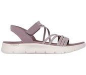 Sandalias Skechers Go Walk Flex Emma para mujer en color beige