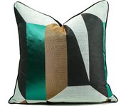 Modern Art Green Decoration Sofa Cushion Cover Nordic Pillowcase for Living Room Pillow Cover for Bed and Living Room