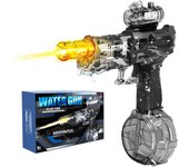 Pistolas de agua eléctricas para adultos y niños, pistola de agua automática de alta potencia, pistola de agua de largo alcance Ultimate Battle Blaster para verano, para exteriores, playa, piscina, Aqua Shooter Hydro Blaster (azul)