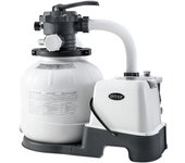 Sistema combinado INTEX depuradora arena y clorador salino eco 7 g/h - 32000 l, Sistema combinado depuradora arena y clorador salino ECO 11 g - 56.800 l INTEX - Clorador salino Intex, Combo Intex