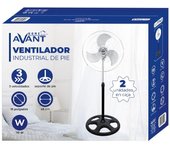 Ventilador de pie industrial 18pulgadas   70W – 45CM – Regulable  Ventilador Silencioso ,Oscilante con 3 velocidades 2UDS EN CAJA – REJILLA PLATA o Rejilla negra a elegir
