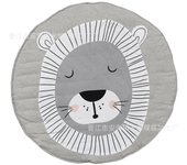 Colchoneta para gateo con aire acondicionado, colcha, Panda, Conejo, Zorro, Mariposa, León, jirafa, CISNE y mono.