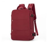 Mochila De Negocios impermeable antirrobo para hombre y mujer, bolsa para ordenador portátil de 15,6 pulgadas, informal, de gran capacidad, expandible, para viaje corto
