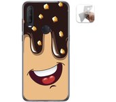 Tumundosmartphone Funda Gel Tpu para Alcatel 1S 2020 / 3L 2020 diseño Helado Chocolate Dibujos