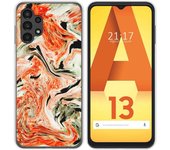 Funda Silicona para Samsung Galaxy A13 4G diseño Mármol 12 Dibujos