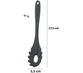 Large Silicone Pasta Spoon Noodle Spoon Food Grade Heat Resistant Pasta Grab Kitchen Cooking Tool Tableware