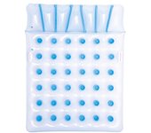 Bestway Colchoneta Doble Hinchable Vasos 193x142 cm Playa y Piscina 43055