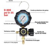 R410A Recharge Kit AC Charging Hose R134A R22 Manifold Gauge Hose Kit for Air Condition Refrigeration Charging R410A adapter