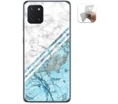 Tumundosmartphone Funda Gel Tpu para Samsung Galaxy Note 10 Lite diseño Mármol 02 Dibujos