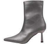 Krack Core SHANDA Botines De Tacón Mujer Plateado