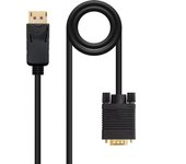 CABLE CONVERSOR DP A VGA , DP/M-VGA/M, 2M NANO