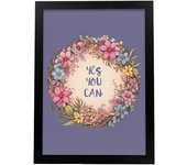Nacnic Lamina Sí Tu Puedes - Impresiones De Guardería Con Globo Aéreo Poster - Cuadros Decorativos Estéticos - Sala De Estar, Dormitorio, Hogar