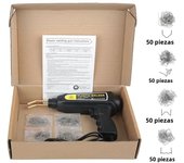 Plastic Welder 200Pcs Hot Stapler Welding Machine Soldering Iron for Plastic Staple PVC Repairing Machine Car Bumper Repair Tool