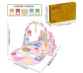 Baby Music Activity Gym Rug Play Mat Newborn Carpet Pedal Piano Keyboard Infant Fitness Rack Playmat Crawling Game Pad Toys Gift