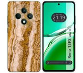 Tumundosmartphone Funda Silicona para Oppo Reno 12FS 4G / 12 FS 5G diseño Mármol 10 Dibujos