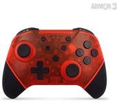 Mando Controlador Hyperkin Nuchamp Inalambrico  Controller Red Led - Switch